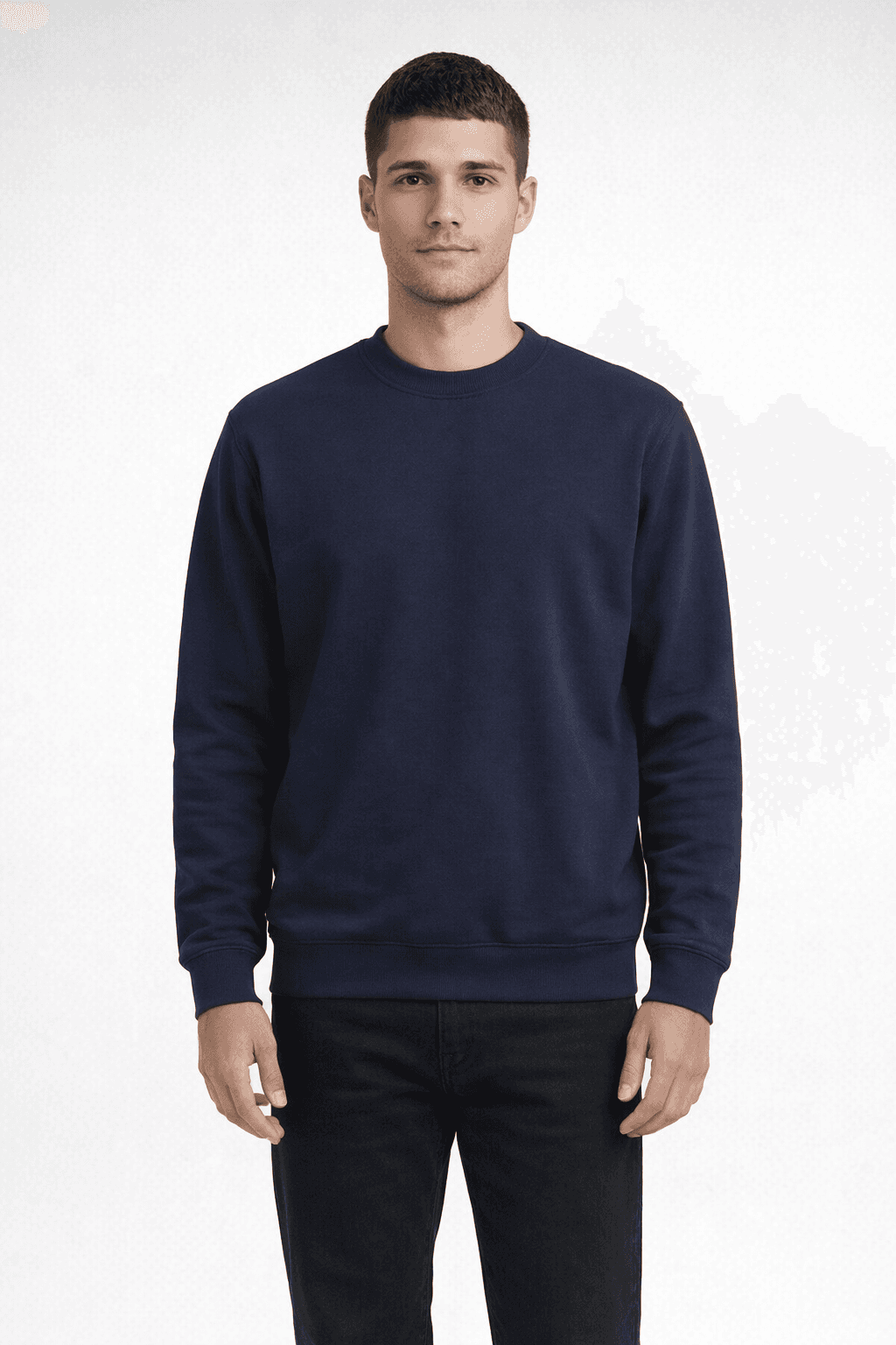 Fundamental Fleece Crew - NAVY