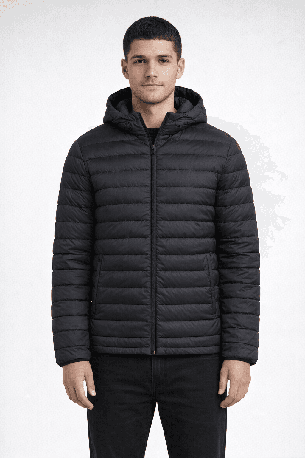 Weatherproof Polyfill Puffer Jacket - BLACK