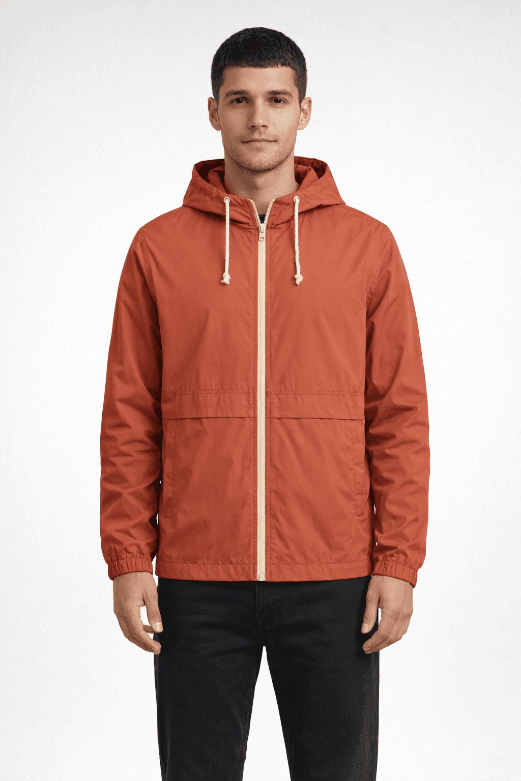 Wp Vintage Hooded Rain Jacket