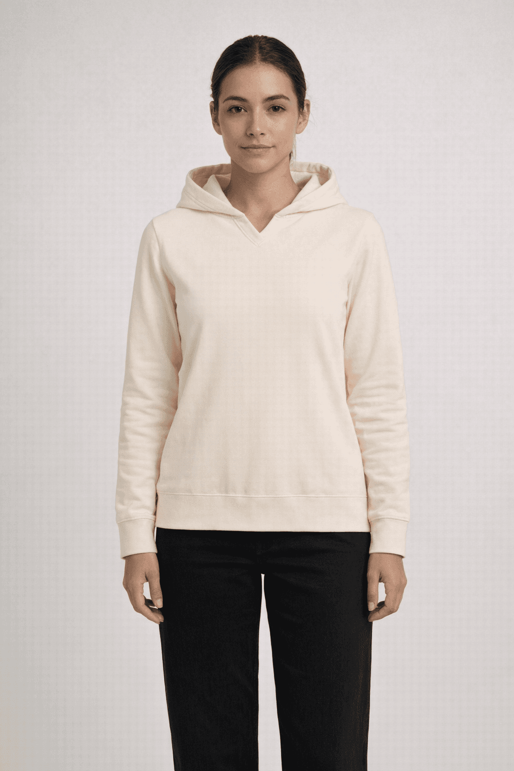 Ladies Coastal Color Hood - VANILLA