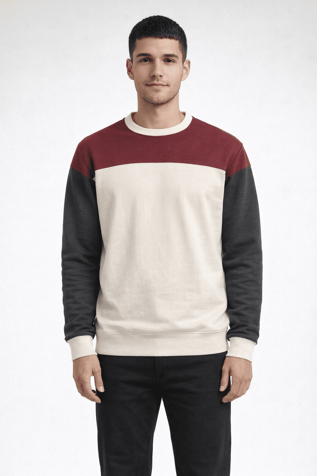 Unisex Colorblock Crew