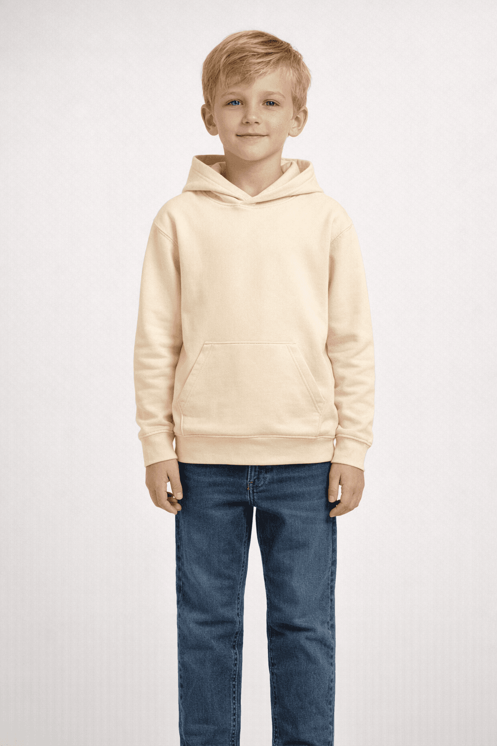 Coastal Color Youth Hoodie - VANILLA