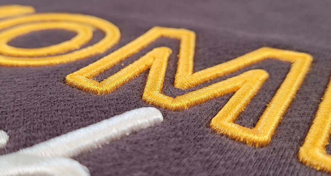 3D Puff Embroidery