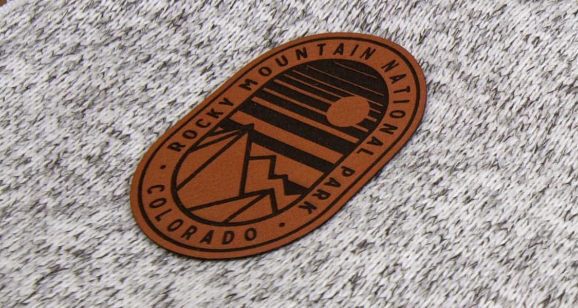 Faux Leather Patches