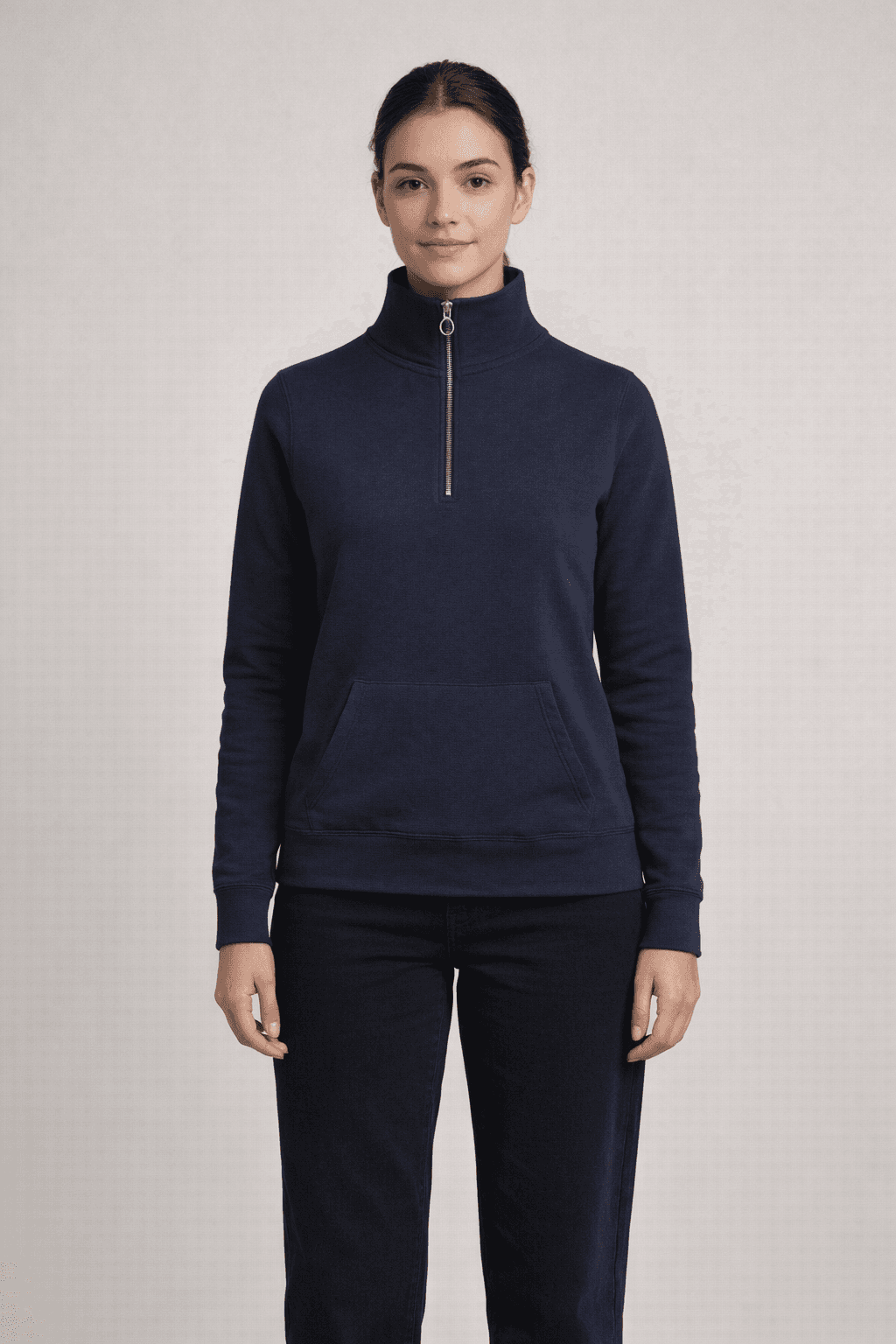 Dakota Quarter Zip Pullover - NAVY