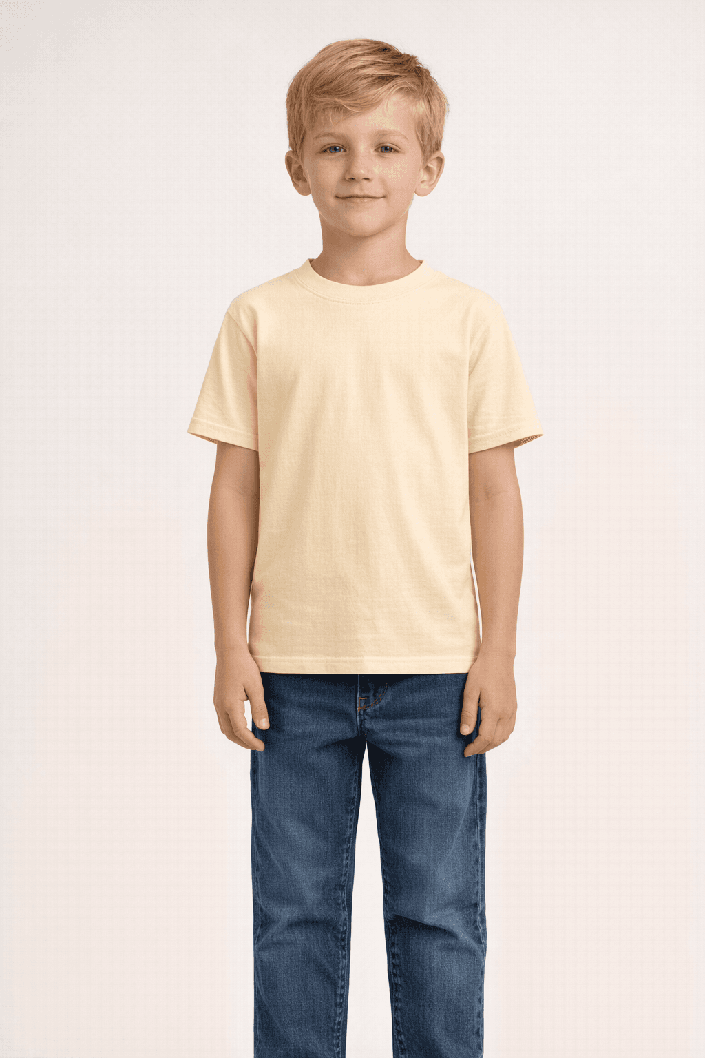 Coastal Color Youth Tee - VANILLA