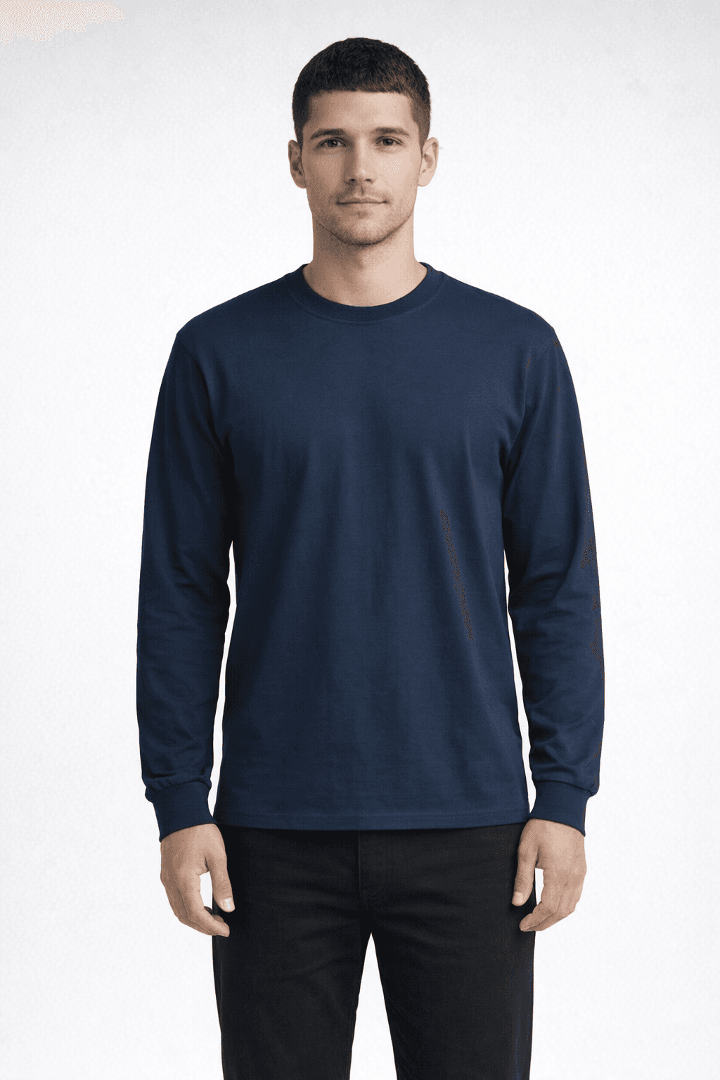 Classic Long Sleeve Tee - NAVY