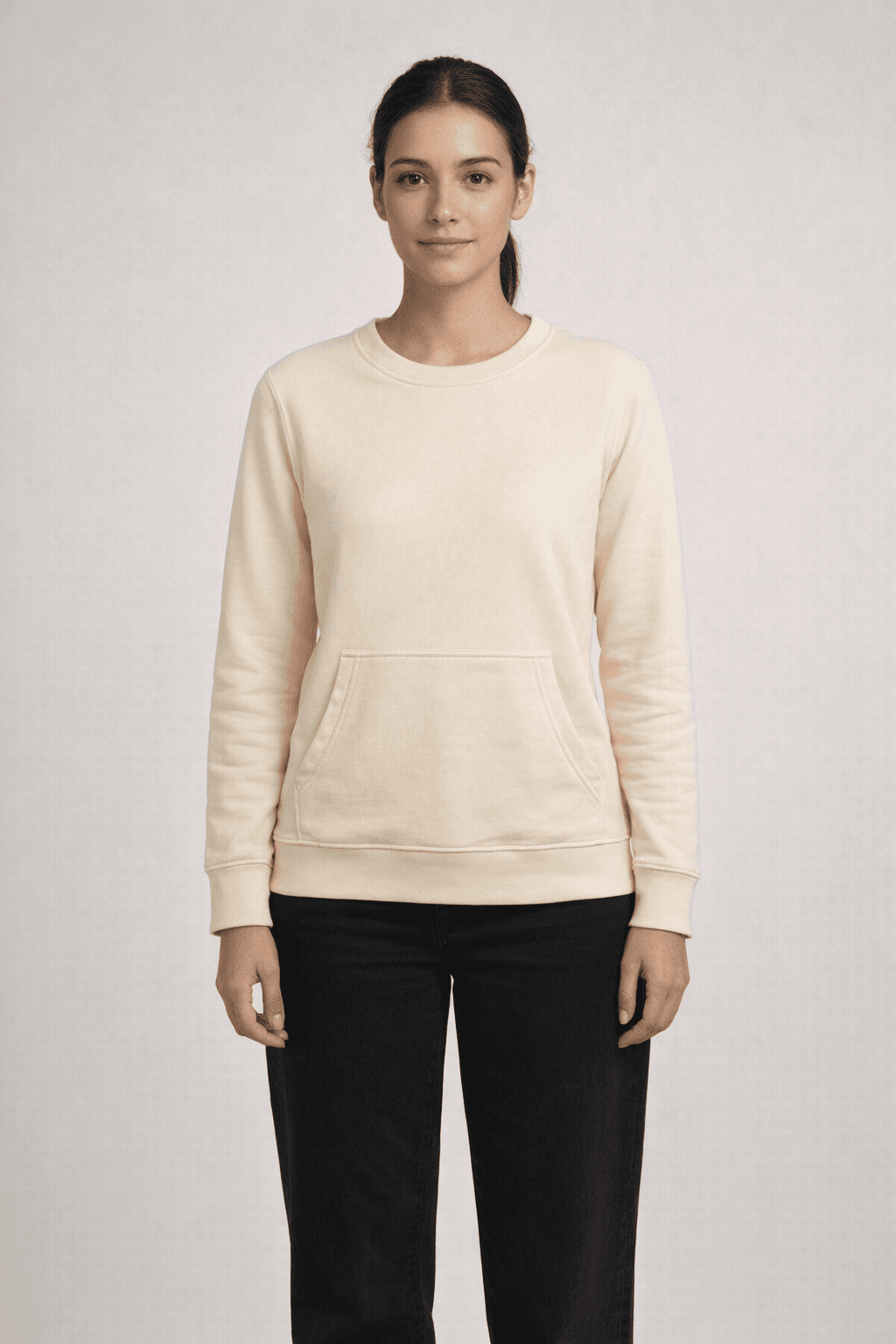 Coastal Color Ladies Crew - VANILLA